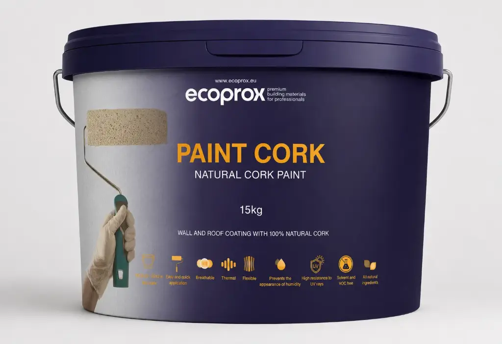 Ecoprox Sprühfarbe für Kork (15 kg)
