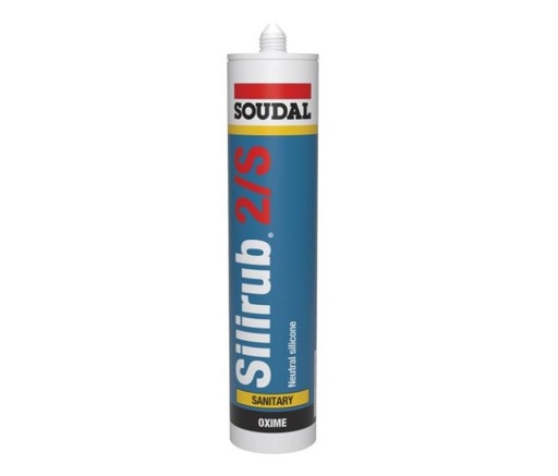 Soudal silirub 2s (300ml Tube) - Box 15 Stück