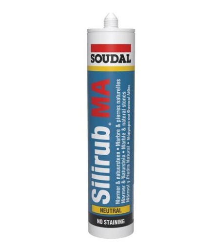 Soudal silirub MA (300ml) - Box of 15 pieces