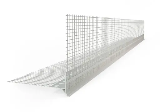 Corner profile with drip edge (4 x 2.5 m (10 m)) 