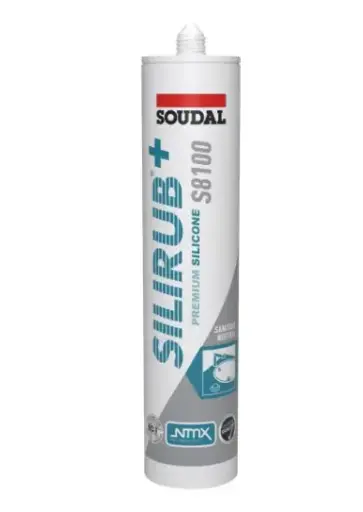 Soudal Silirub+ S8100 transparent/gray (300ml)