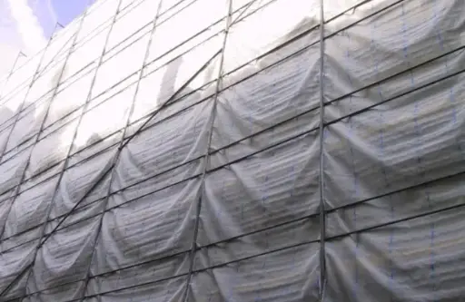 Dustproof mesh net 130g/m² (3.07m x 50m) white 